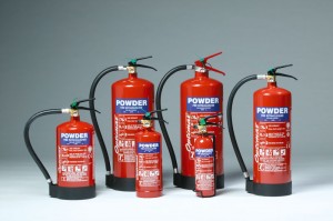 Powder extinguishers